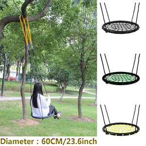 Children Round Nest Swing Indoor And Outdoor Hanger Children Net Rope, zoerea.com