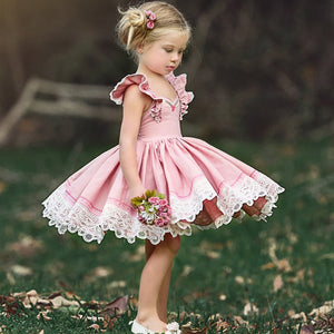 Kids Baby Flower Girls Dresses Pageant Birthday Party Wedding, zoerea.com