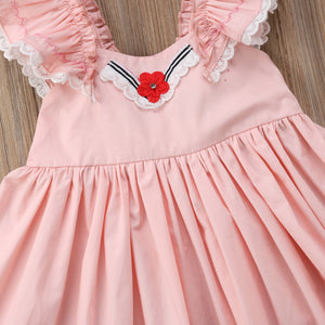 Kids Baby Flower Girls Dresses Pageant Birthday Party Wedding Bridesmaid Gown, zoerea.com