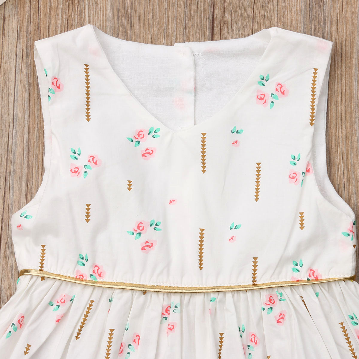Baby Girl Flower Sleeveless Party Pageant Lace Summer Tutu Dress, zoerea.com