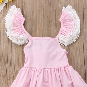 Toddler Baby Girls Sweet Sleeveless Tutu Party Tull Princess Dress, zoerea.com