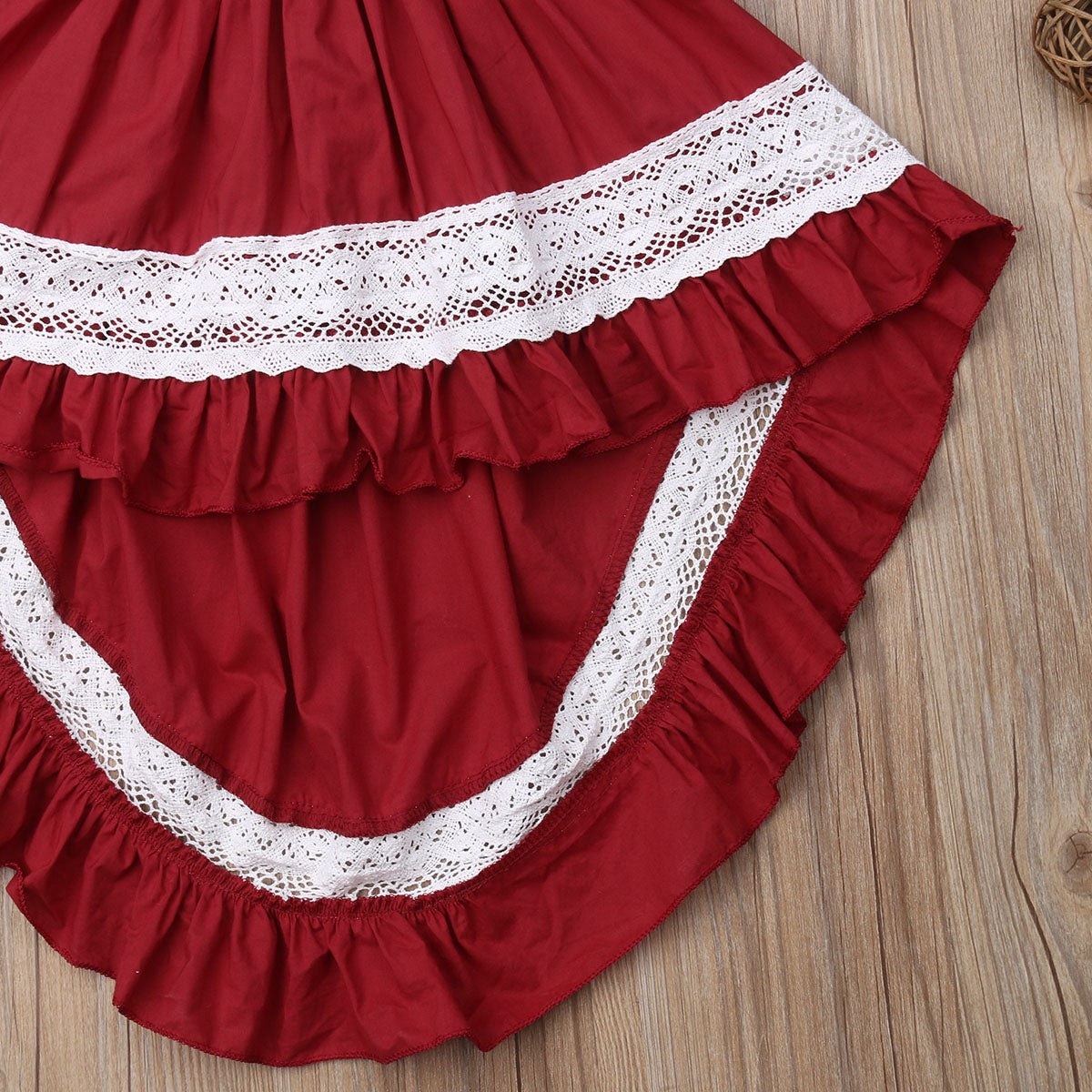 2019 Summer Boho Sleeveless Lace Dress Birthday Party Princess Tutu Dresses, zoerea.com