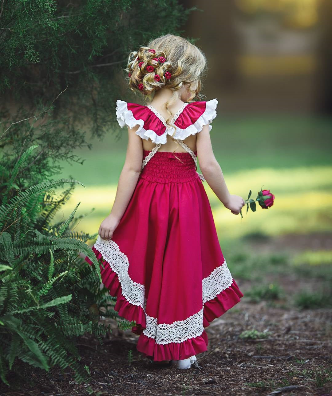 2019 Summer Boho Sleeveless Lace Dress Birthday Party Princess Tutu Dresses, zoerea.com