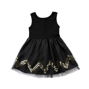 Baby Girl Toddler Kids Lace Casual Summer Sundress Princess Tutu Dress, zoerea.com